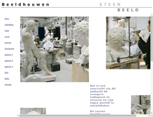 Tablet Screenshot of beeldhouwen.net